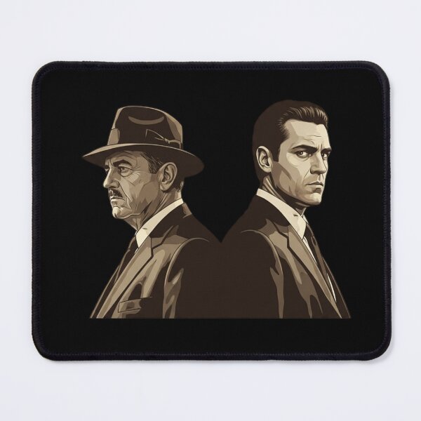 Item preview, Don Corleone & Michael – The Godfather Legacy Vector Art in Sepia Tones designed and sold by kanjxtan.