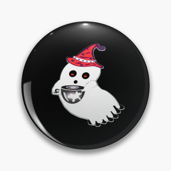Item preview, Spooky Ghost Coffee Lover – Funny Halloween Horror  designed and sold by Nirmala67.