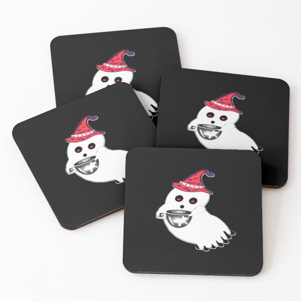 Item preview, Spooky Ghost Coffee Lover – Funny Halloween Horror  designed and sold by Nirmala67.