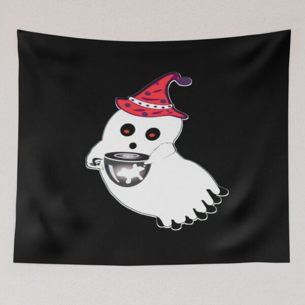 Item preview, Spooky Ghost Coffee Lover – Funny Halloween Horror  designed and sold by Nirmala67.