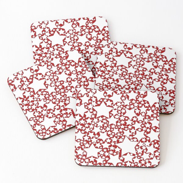 Item preview, Stars, Stars, Stars in Red and White designed and sold by LAEC-Shop.