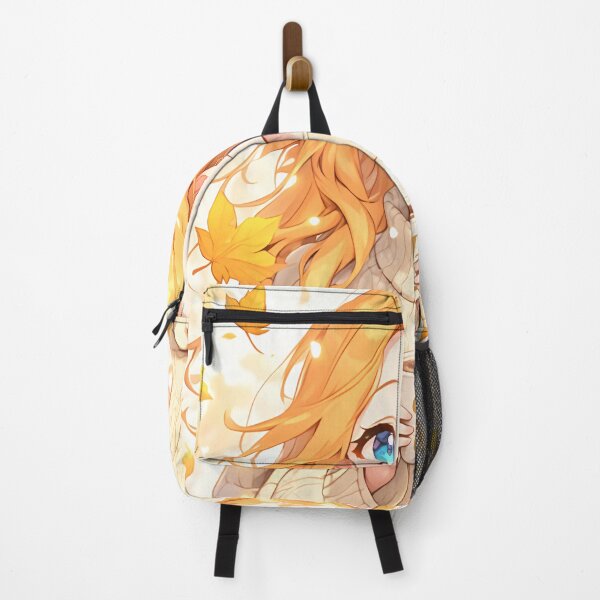 Item preview, Golden Autumn Glow – Cozy Anime Girl with Coffee designed and sold by kcreative22.
