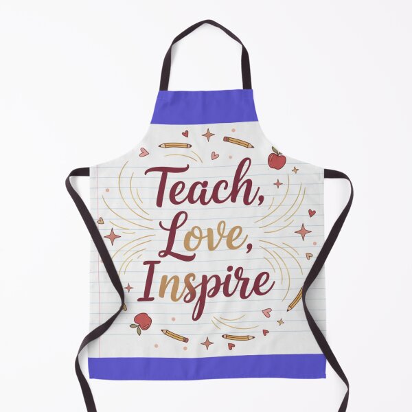 Item preview, Teach Love Inspire | Teacher Quote Art | Classroom Decor designed and sold by TrackinDaTrends.