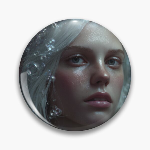 Item preview, Opalescent Mermaid Queen Portrait  designed and sold by ArgentoArt.