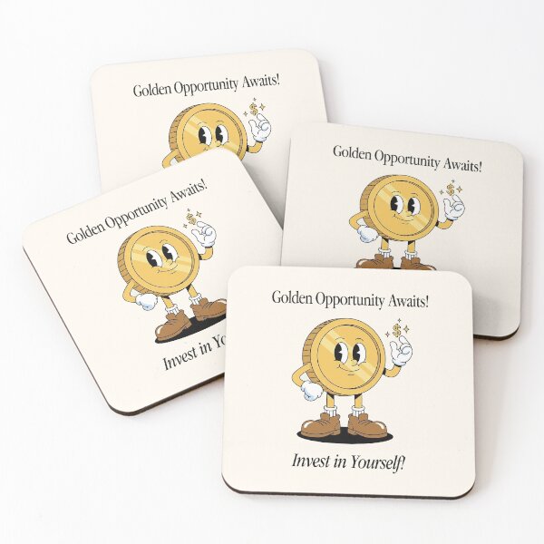 Item preview, Golden Opportunity Awaits! Invest In Yourself Coin designed and sold by HoopeStylee.