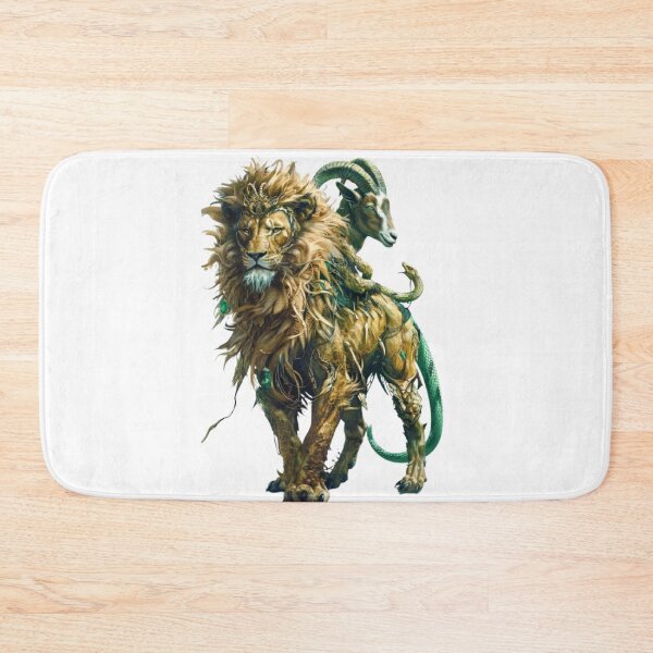 Item preview, Chimera – The Three-Headed Beast of Legend designed and sold by AlexLineArt.