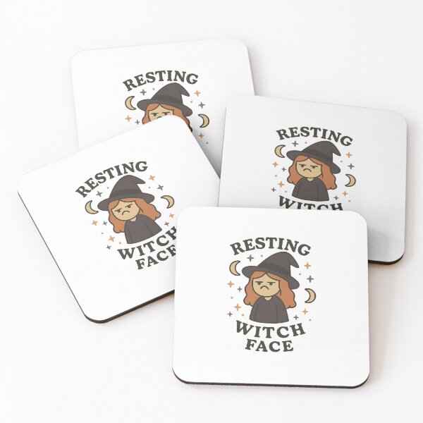 Item preview, Resting Witch Face designed and sold by Katzway.