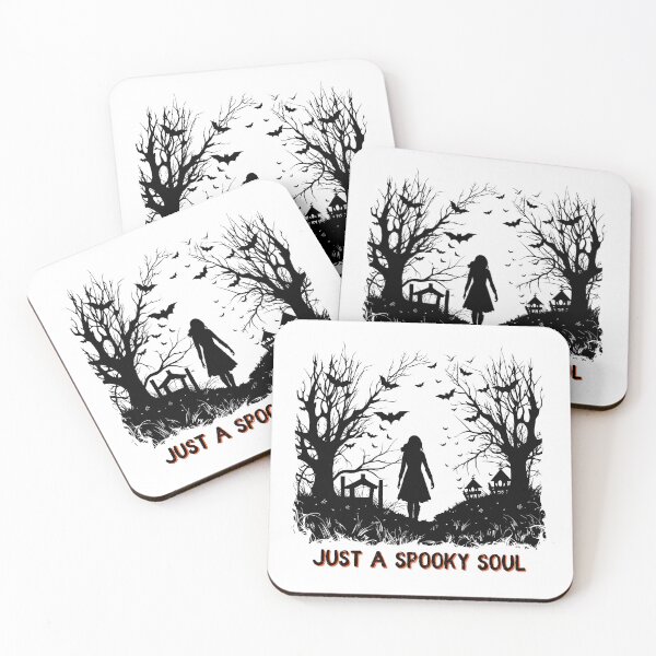 Item preview, Just a Spooky Soul Halloween Aesthetic Design designed and sold by Inkworksbyshery.