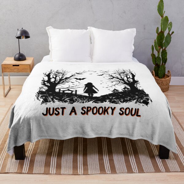 Item preview, Just a Spooky Soul Halloween Aesthetic Design designed and sold by Inkworksbyshery.
