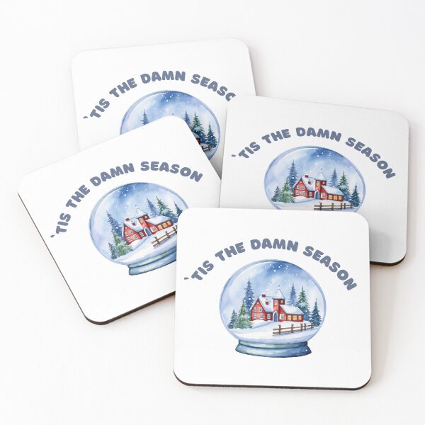 Item preview, 'Tis the damn season snow globe designed and sold by thuannymartins.