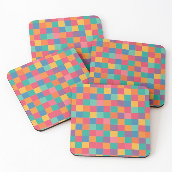 Item preview, Colorful Retro Checkerboard Pattern — Vibrant Geometric  designed and sold by MICHELLE62608.