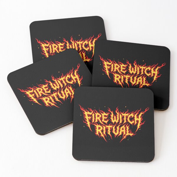 Item preview, Fire Witch Ritual designed and sold by CoffinsArt.