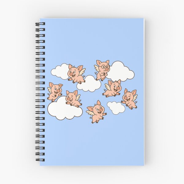 Item preview, When Pigs Fly | Cute Flying Piglets designed and sold by pUNKnown.