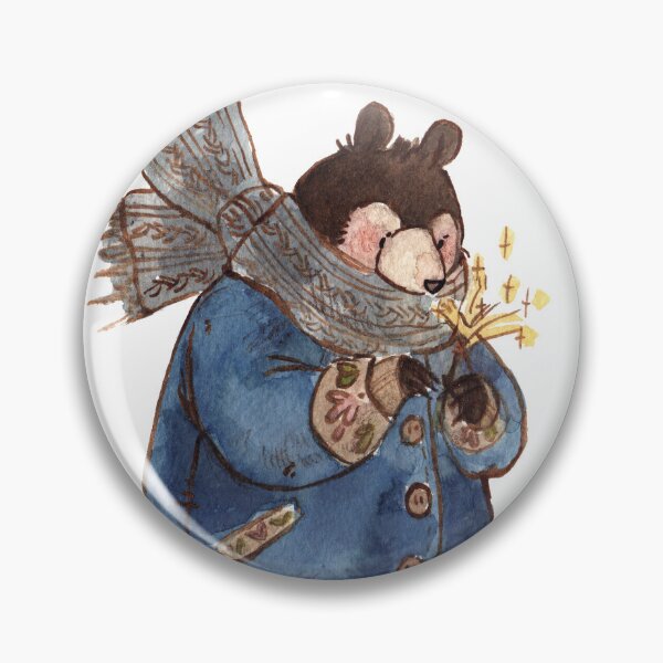 Item preview, cozy bear with sparkler designed and sold by Cornflakes-art.