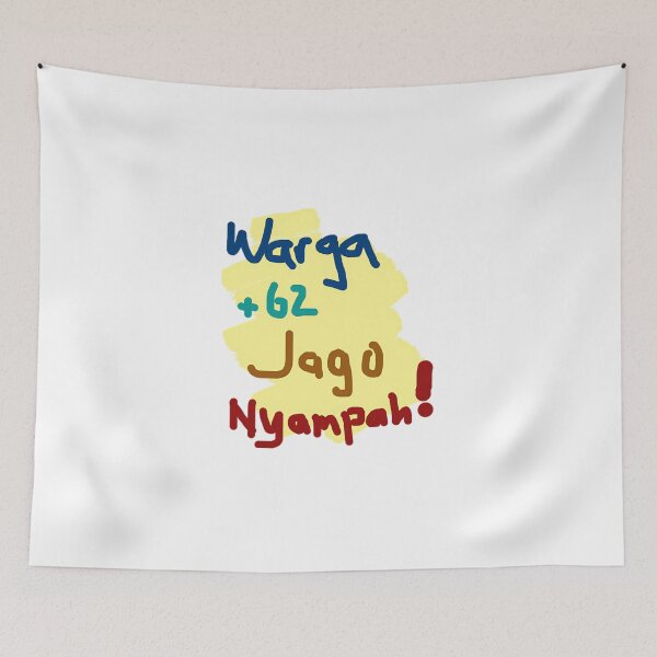 Aperçu de l'œuvre Warga 62 Jago Nyampah créée et vendue par BerthasBrisen.