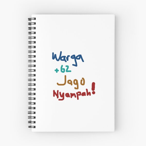 Item preview, Warga 62 Suka Nyampah  designed and sold by BerthasBrisen.