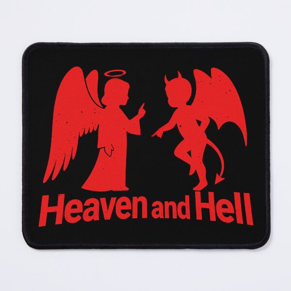 Item preview, Heaven and Hell Devil Angel designed and sold by CoffinsArt.