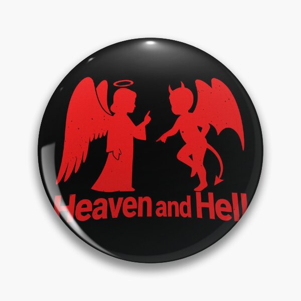 Item preview, Heaven and Hell Devil Angel designed and sold by CoffinsArt.
