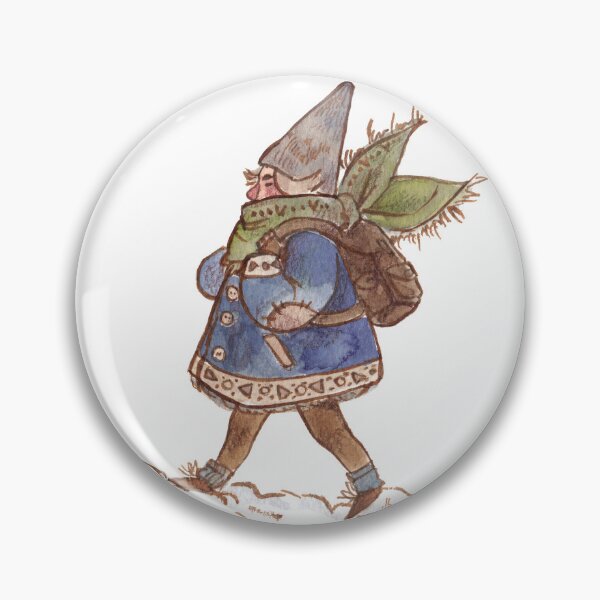 Item preview, hiking gnome designed and sold by Cornflakes-art.