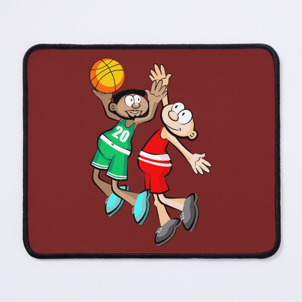 Item preview, Two Basketball player - cartoon style designed and sold by DibuHumor.