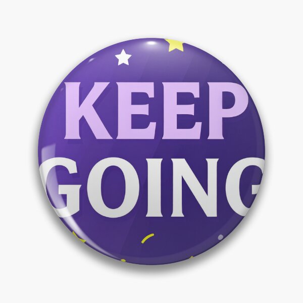 Item preview, Keep Going Pastel Stars Sticker designed and sold by EchoFrames.