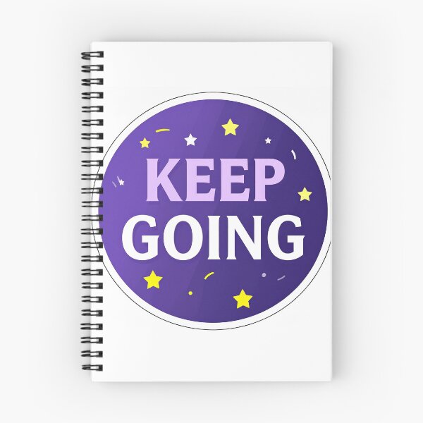 Item preview, Keep Going Pastel Stars Sticker designed and sold by EchoFrames.