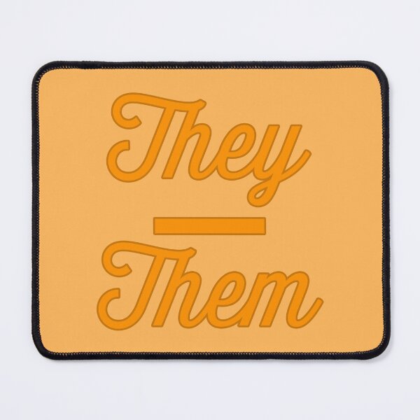 Item preview, They Them Prounouns - Pumpkin designed and sold by sillyjess.
