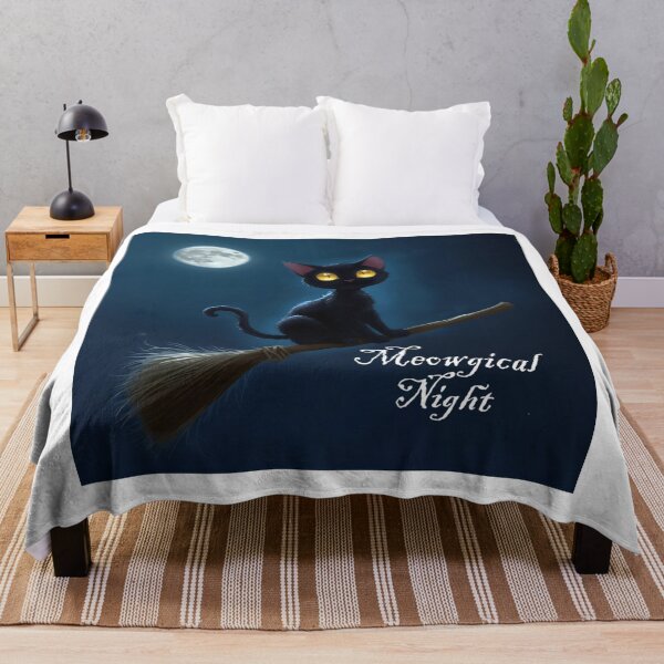Item preview, Meowgical Night designed and sold by PetJoyPrintsCO.