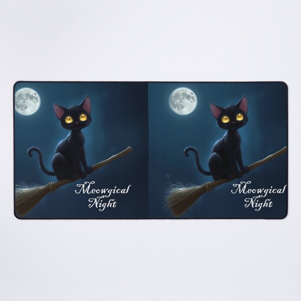 Item preview, Meowgical Night designed and sold by PetJoyPrintsCO.