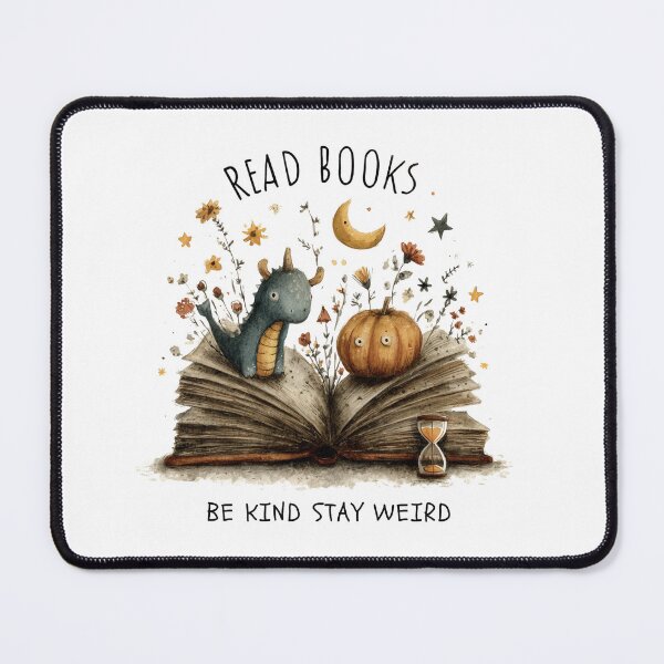 Item preview, Read Books, Be Kind, Stay Weird designed and sold by TheEmptyBottleStudio.