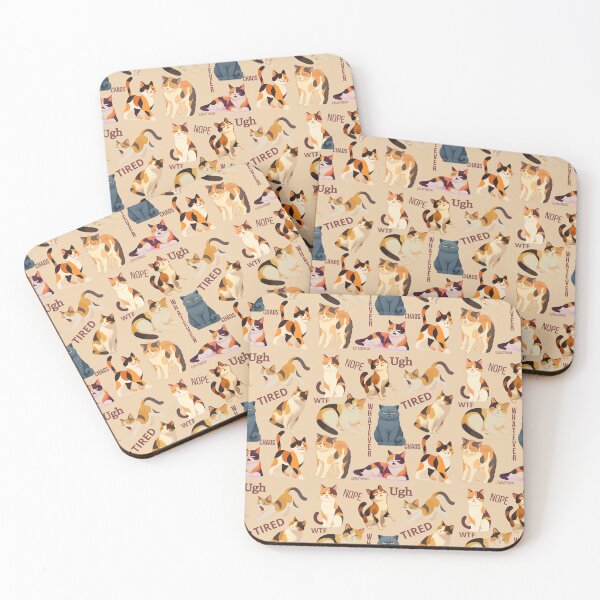 Item preview, “Calico Chaos — Find the Gray Impostor” designed and sold by catastrocat.