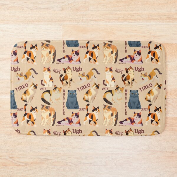 Item preview, “Calico Chaos — Find the Gray Impostor” designed and sold by catastrocat.