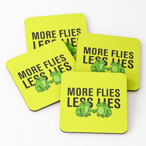 Item preview, More Flies - Less Lie | The Portland Frog – Stand Your Ground Political Protest  | Creative Moves designed and sold by Checkmate55.
