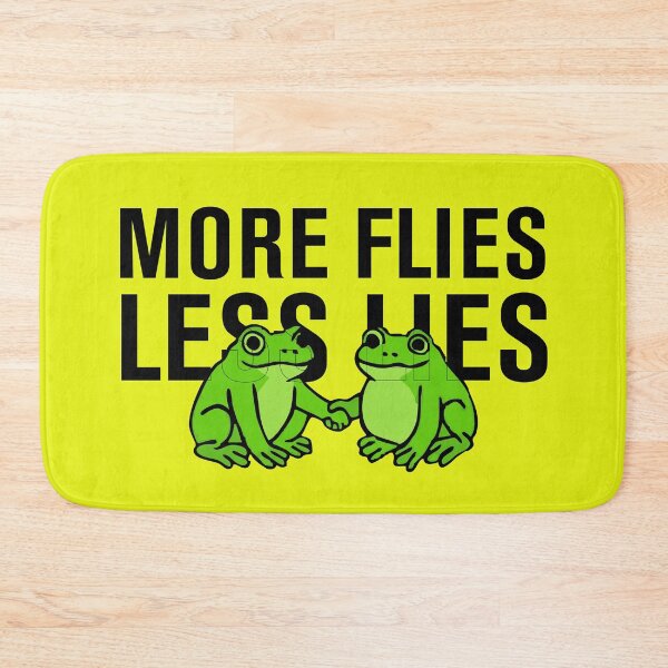 Item preview, More Flies - Less Lie | The Portland Frog – Stand Your Ground Political Protest  | Creative Moves designed and sold by Checkmate55.