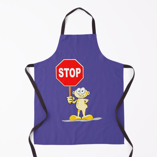 Item preview, Cartoon with stop sign designed and sold by DibuHumor.
