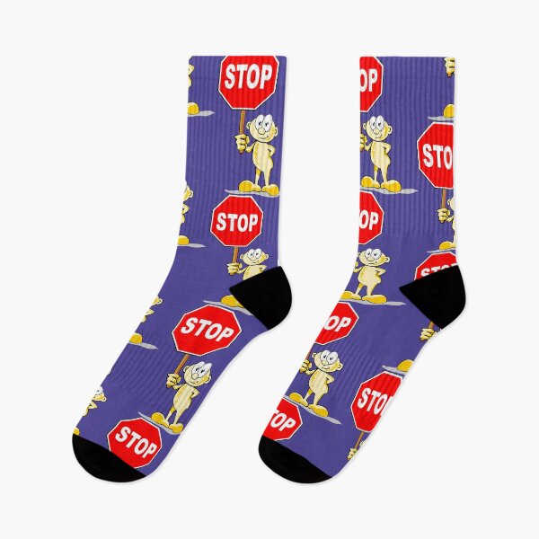 Item preview,  Cartoon with stop sign designed and sold by DibuHumor.