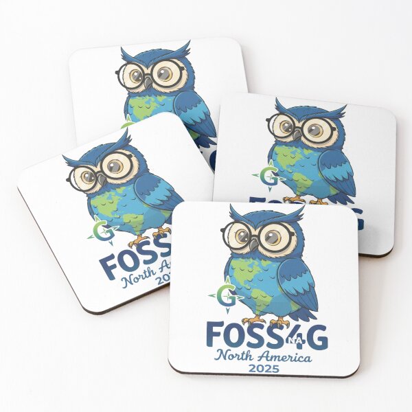 Item preview, FOSS4G NA Owl designed and sold by FOSS4GNA.