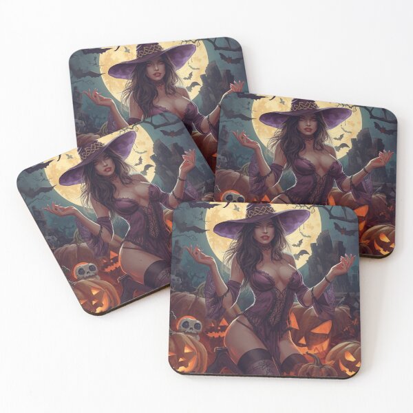 Item preview, Sexy Witch Halloween Art Bundle | Shocampos Designs designed and sold by SHOCAMPOS DESIGNS .