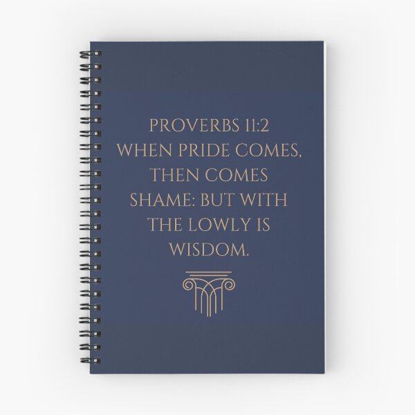 Item preview, Proverbs 11:2 designed and sold by Undonemadenew.
