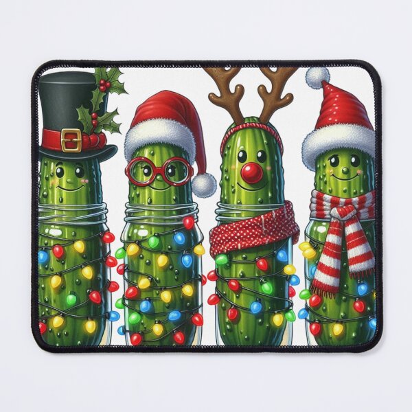 Item preview, Pickle Girl Christmas Stickers designed and sold by Design Den.