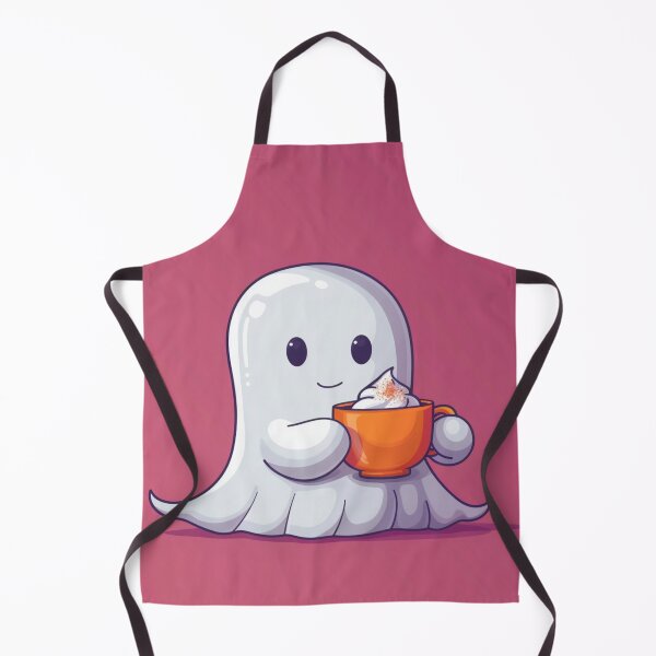 Item preview, Ghostly Latte – Cute Halloween Spirit designed and sold by kcreative22.