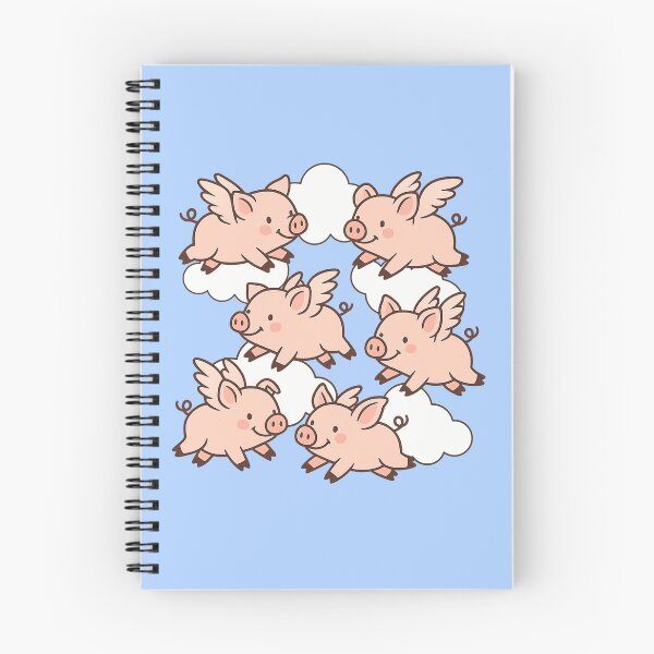 Item preview, When Pigs Fly | Cute Flying Piglets designed and sold by pUNKnown.