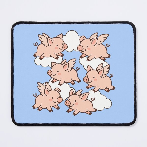 Item preview, When Pigs Fly | Cute Flying Piglets designed and sold by pUNKnown.