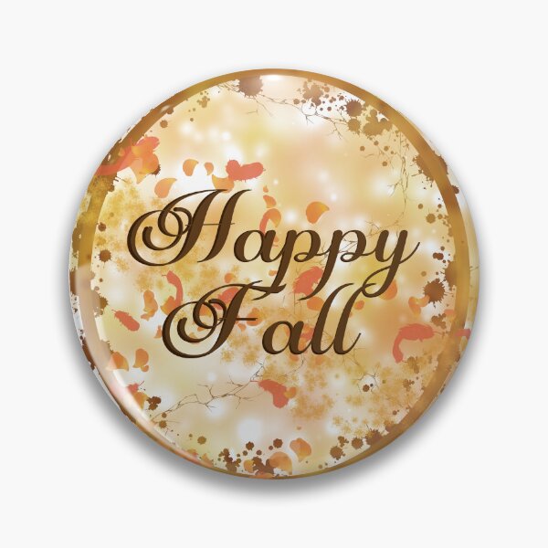 Item preview, Happy Fall designed and sold by Mysterious Goose .