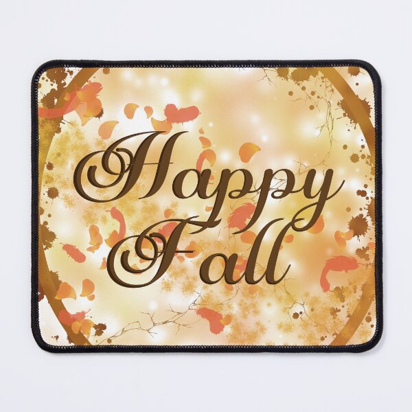 Item preview, Happy Fall designed and sold by Mysterious Goose .