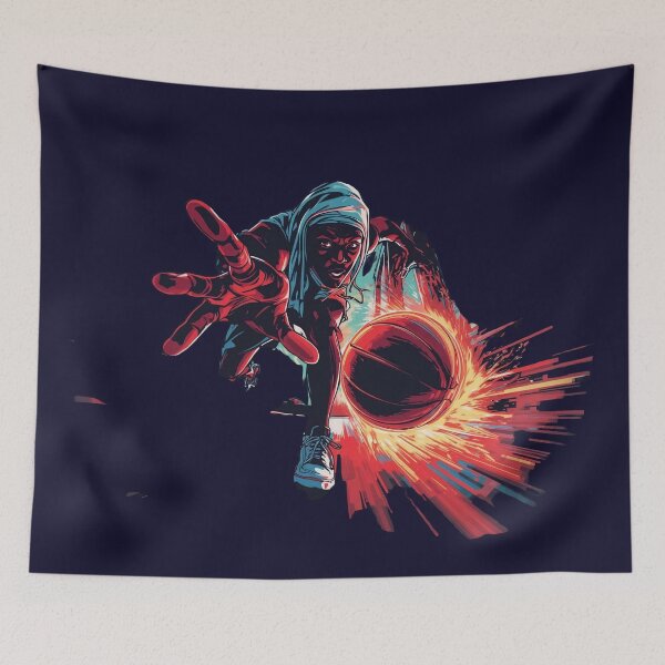 Item preview, Streetball Intensity: Dynamic Dribble Graffiti Art Graphic designed and sold by Caira-Design.