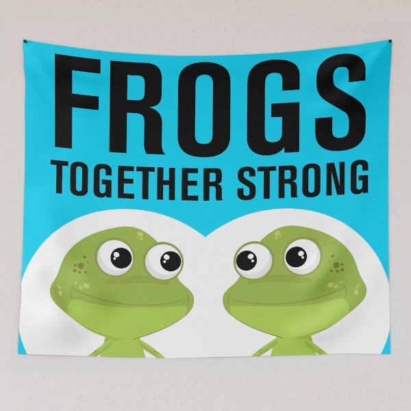 Item preview, Frogs Together Strong  | Resist Frogs Together Strong Anti ICE | The Portland Frog – Stand Your Ground Political Protest  | Creative Moves designed and sold by Checkmate55.