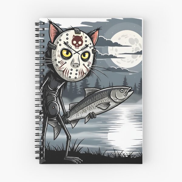 Item preview, Welcome to Camp Catlake! - Funny Cat Halloween Design designed and sold by GrumpyCrudly.