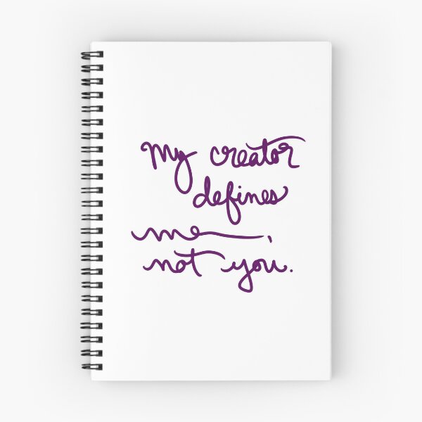 Item preview, My creator defines me, not you. designed and sold by abeink.