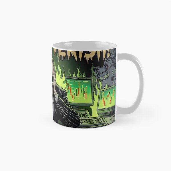 Item preview, Profit or Perish — Halloween Market Crash designed and sold by DarkScorpio.